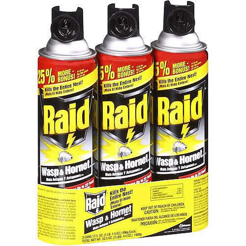 Yellow jacket spray.